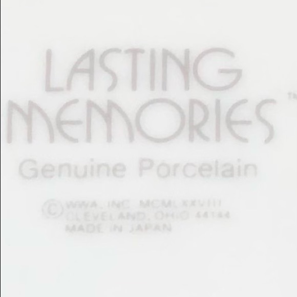 Lasting Memories "Mice Swinging" Fine Porcelain 1978 Vintage Collector's Plate - Picture 5 of 7